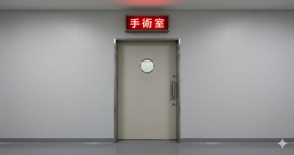眼球に注射 - フェイキックIOL手術を受ける(右眼)