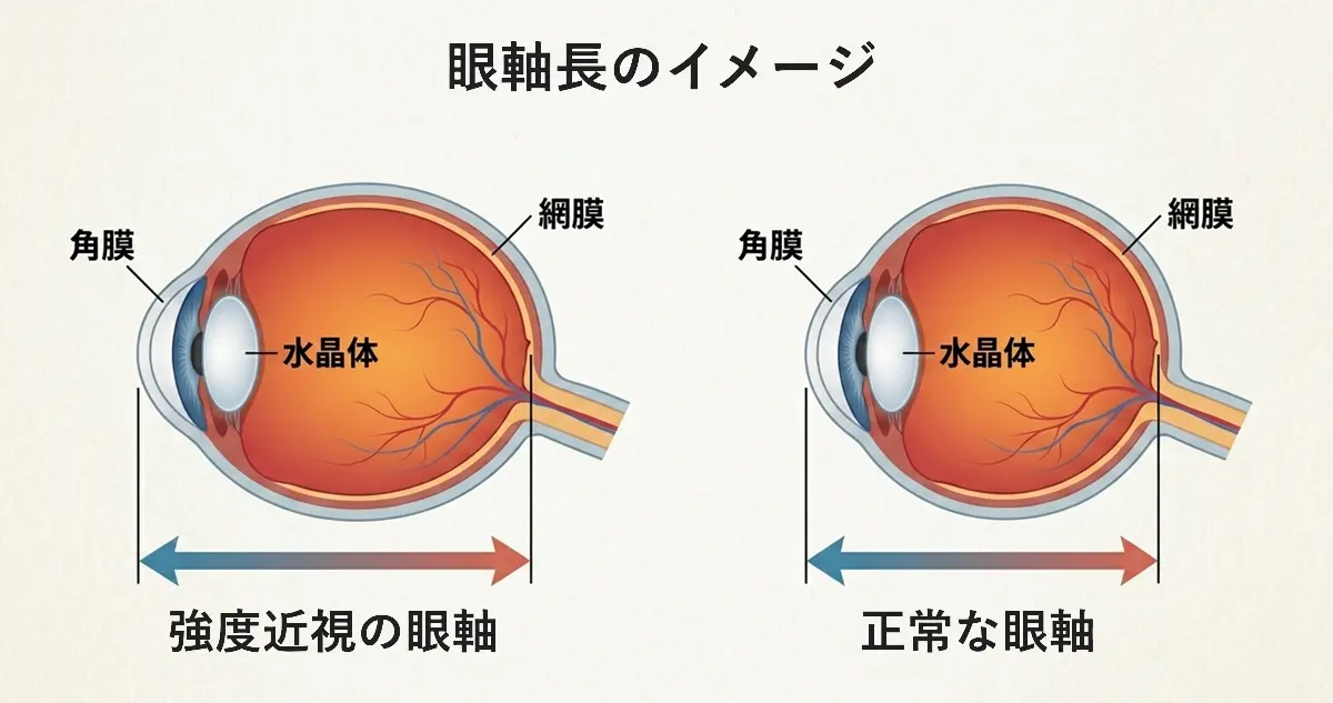 眼軸長イメージ